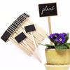 Mini House Decorations Greenhouse Garden Tools Wooden Chalkboard Classification Marker Plants Tags
