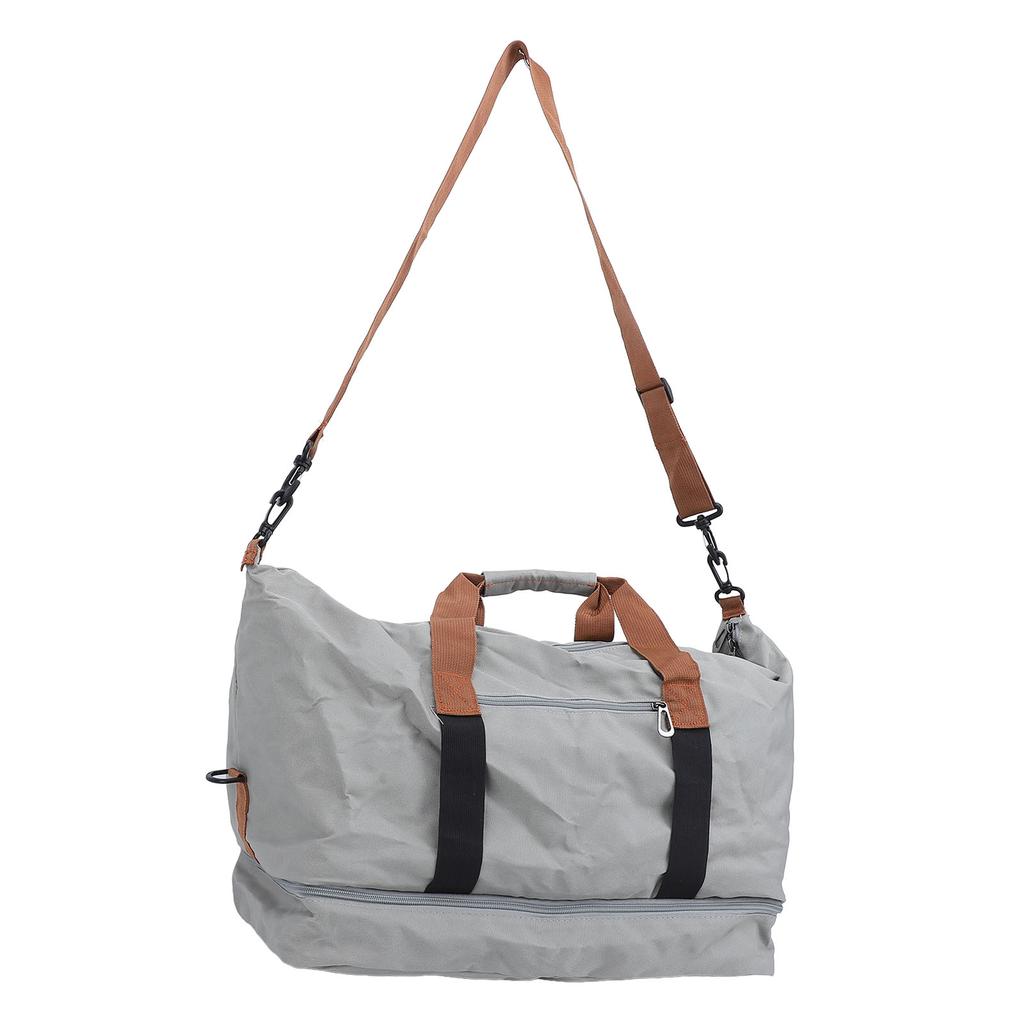 Travel Duffle Bag Oxford Cloth Waterproof Weekender Bag Dry and Wet Separation Sports Gym Bag with Shoulder Strap for Men Women