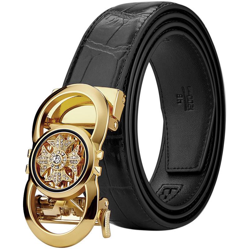 Paul Belt Men'S Genuine Leather High-End Belt Light Man Personality Pants Belt Men