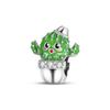 Зеленые Шармы Бусины Шармы Аутентичная Медь Шармы Бусины Подвески Клевер Авокадо Идеально Для Изготовления Браслетов Женские Украшения Подарок