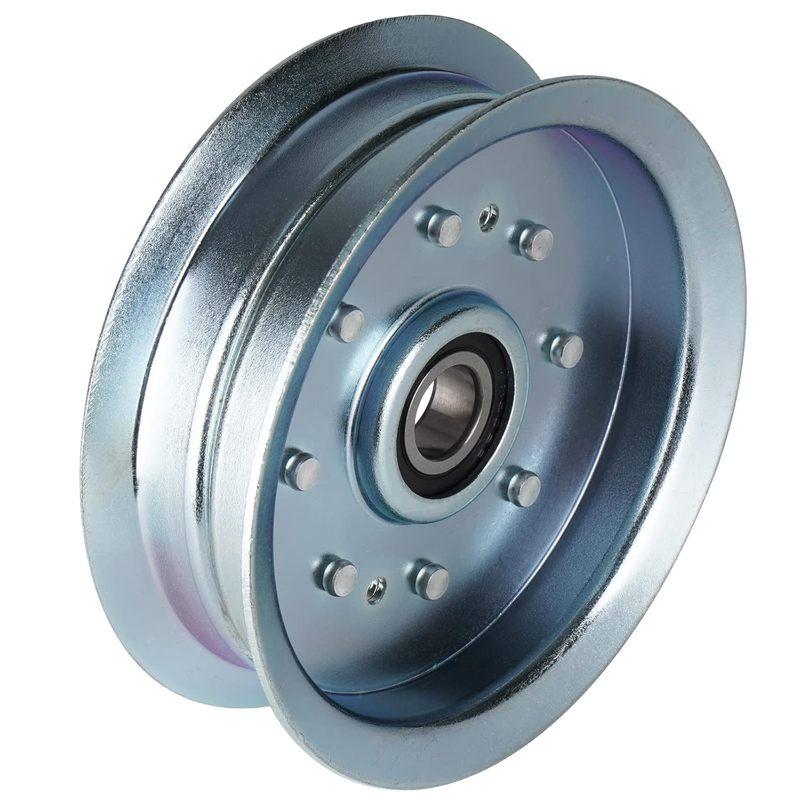 Flat Idler Pulley for MTD 756-05034A John Deere GY20629 GY22082 Fits D170 D100 L118 L111 L108 D110 D125 XT1-LT46 XT2-LX46