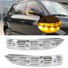 Для Hyundai Tucson IX35 2010 2011 2012 2013 2014 Светодиодный корпус Боковой указатель поворота Зеркало Зеркальный сигнал Сборка Крышка индикатора V3J4