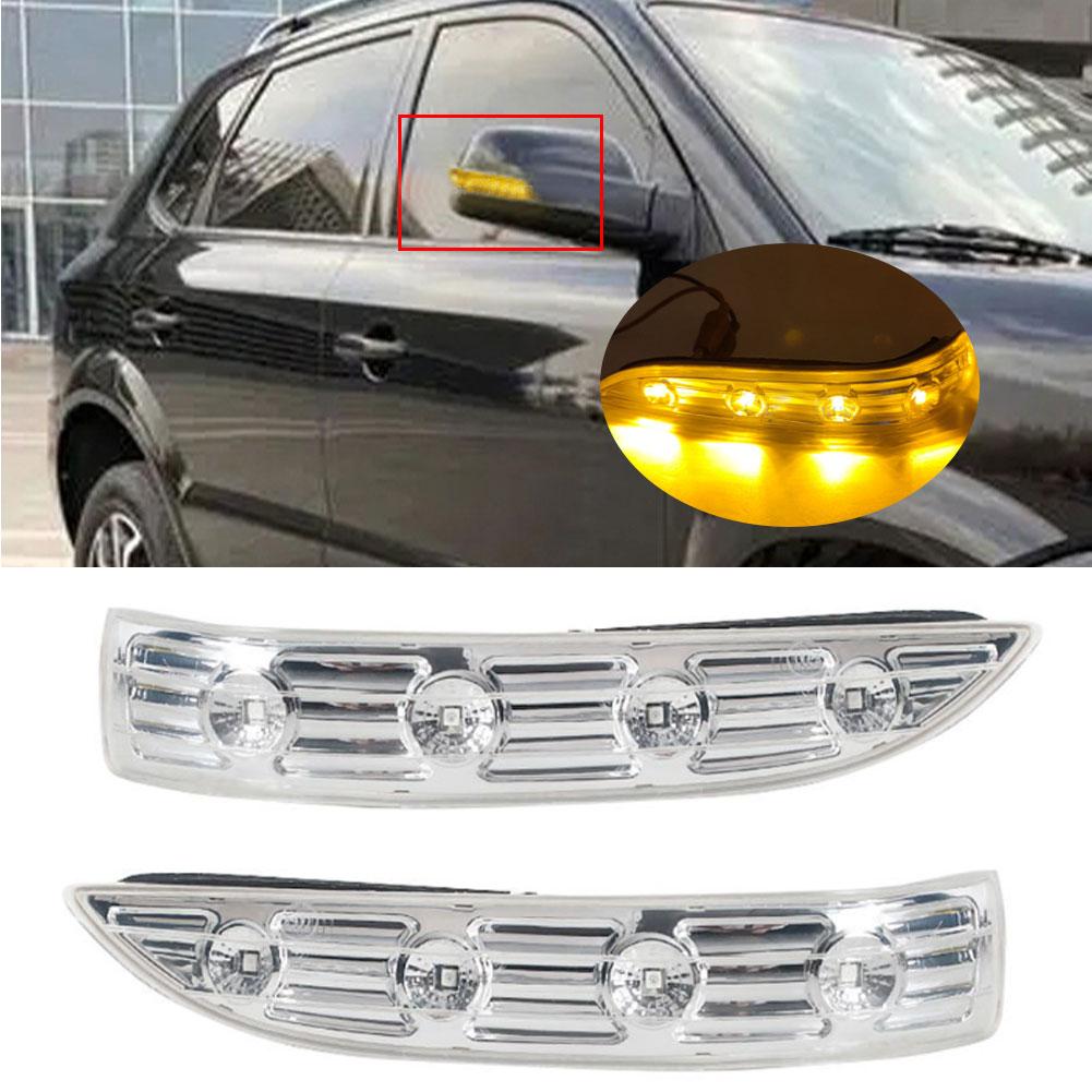Для Hyundai Tucson IX35 2010 2011 2012 2013 2014 Светодиодный корпус Боковой указатель поворота Зеркало Зеркальный сигнал Сборка Крышка индикатора V3J4
