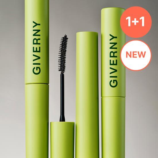 Giverny Adhesion Sensitive Mascara 1+1 Plan (Natural/Long Lash/Volume)