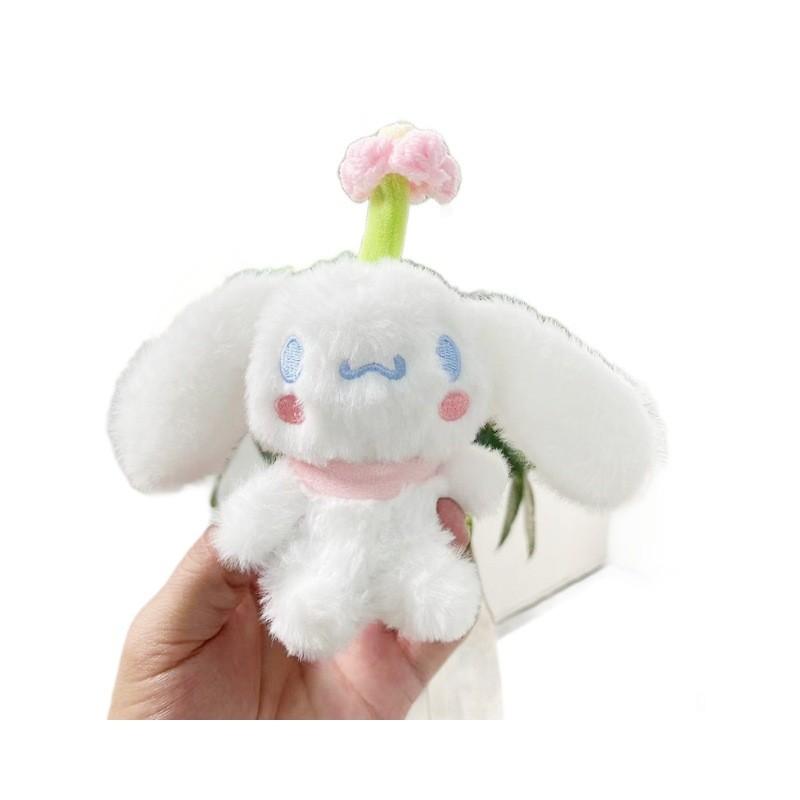 And Stylish Cute Cinnamon Dog Plush Keychain Soft Cuddly Hanging Toy Bags For