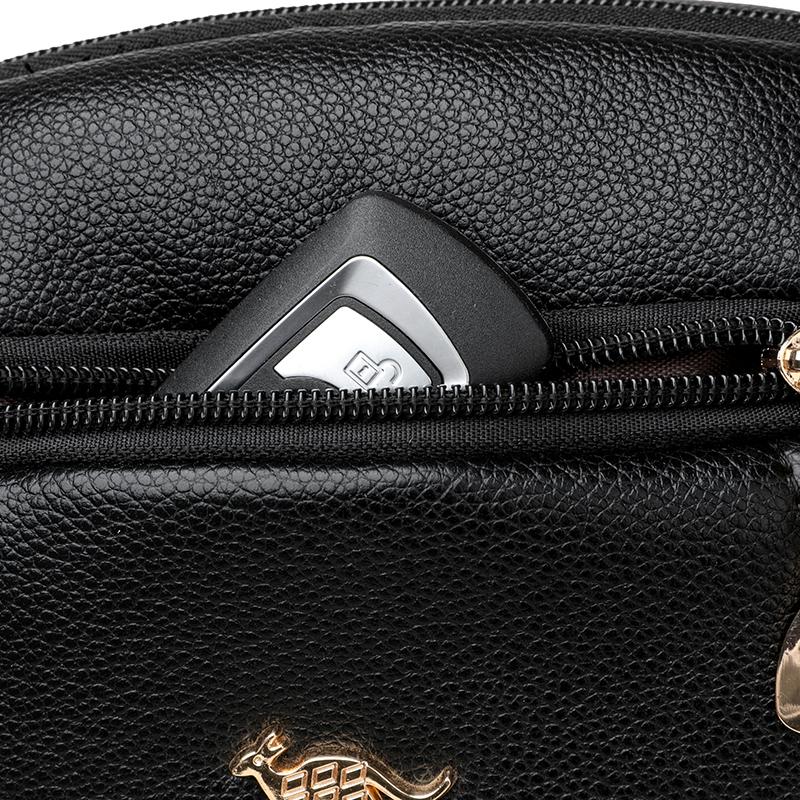 Женская сумка Мягкая кожаная сумка через плечо Однотонная сумка через плечо Большая вместимость Маленькая квадратная сумка