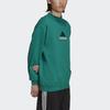 adidas Свитшот Originals EQT Archive с круглым вырезом, цвет Sub Green, HG8093