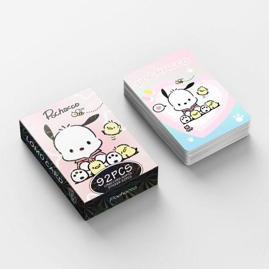 Sanrio фотокарточки товары ЛОМО иллюстрации фотокарточки 60 шт + мини наклейки 32 шт, популярная корейская игра