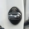 ANP1 Для Toyota Vios Corolla Rav4 Auris Camry Yaris Автомобиль Нержавеющая сталь Накладка на замок двери chr Avensis Land Cruiser FJ наклейка защита
