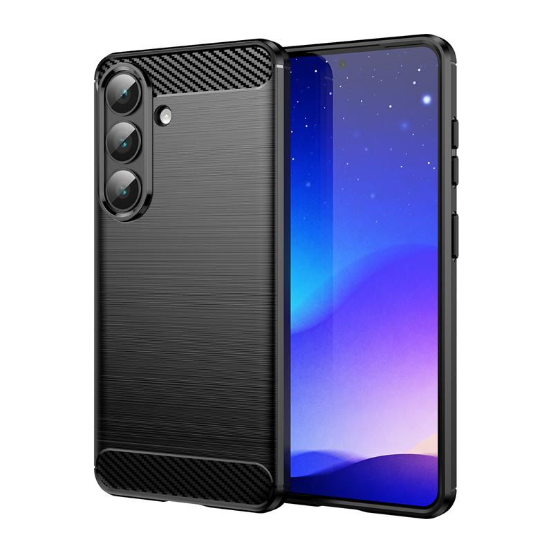 For Cover Samsung Galaxy S26 Case For Samsung S26 Pro S26Ultra S26Plus Soft Silicone Carbon Fiber Back Case For Samsung S26 Case