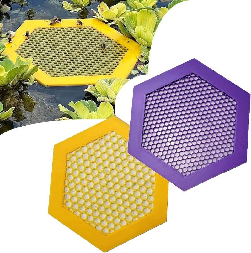 Printed Floating Bee Island, Bee Waterer