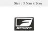 3D Metal F Sport Badge Emblem Decals Car Logo Stickers for Lex/us IS200T IS250 IS300 RX300 CT NX RX GS RX330 RX350 CT200 GX470 IX350