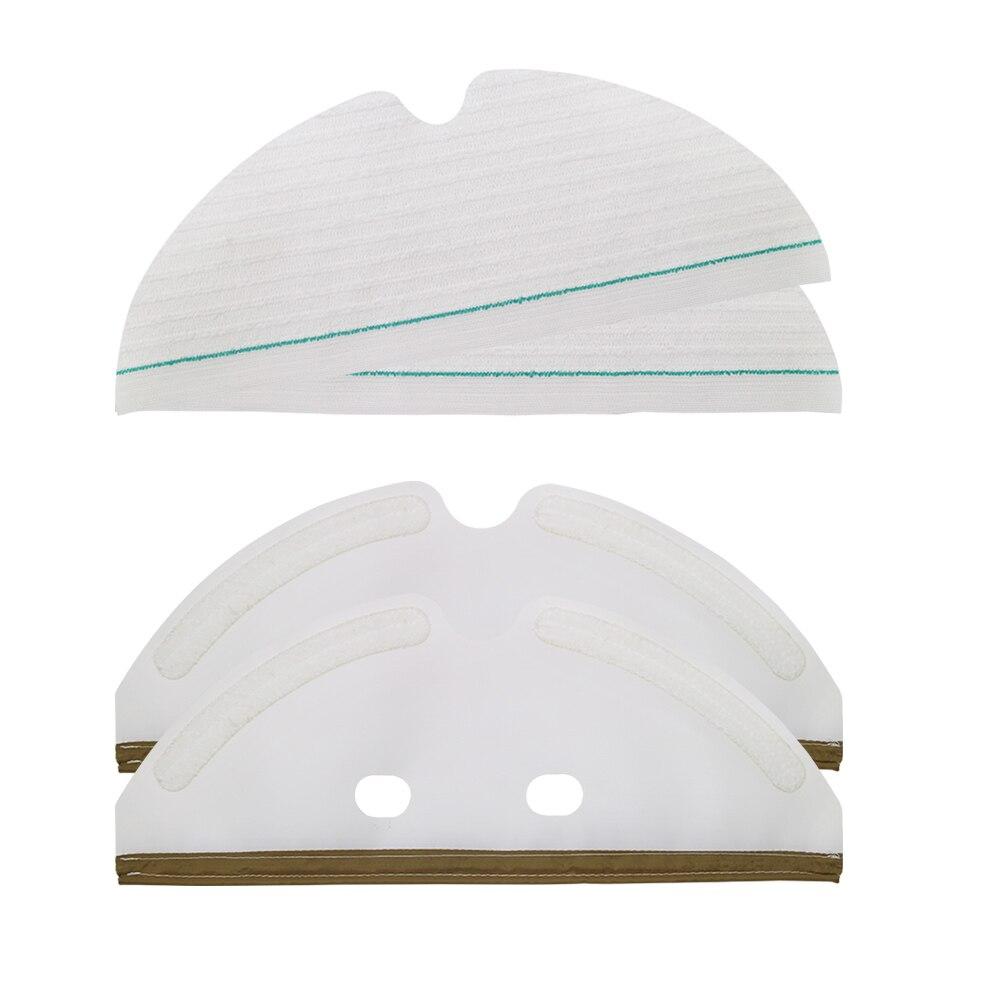 Vacuum Cleaner Mounting Plates Mop Cloth For Xiaomi Roborock S5 S6 T6 Max E35 Robot Replacement Disposable Rags Pads Accessories