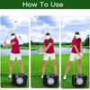 Impact Resistant Golf Impact Power Smash Bag Improve Accuracy Golf Swing Trainer  Golf Club