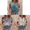 Wish Womens T Shirt With 3d Print And V Neck For Summer Casual Wear