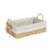 Woven Storage Basket Handmade Paper Rope Basket Storage Bin Woven Organiser Box For Living Room Entryway Bedroom Dresser