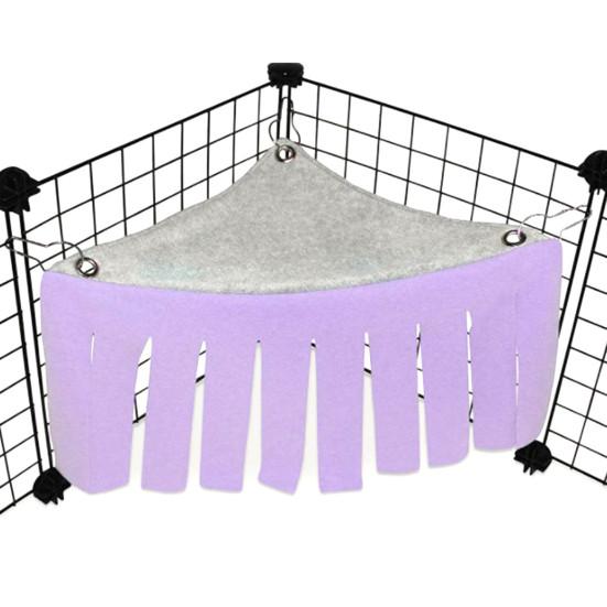 Гамак с белкой. Изысканное убежище для домашних животных. Мягкая текстура. Укрытие для мелких животных, хомяка. Укрытие с кисточками.