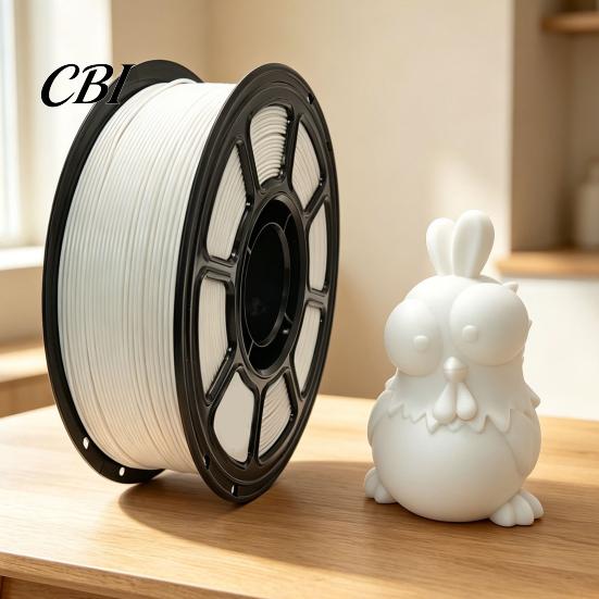 Low Shrinkage Filament 3D Printer PLA+ 1.75mm, 1kg Spool High Toughness Filament, 1.75mm Printing Material Warp Single Color for Models Model