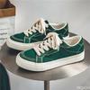 Модная весенне-осенняя новая студенческая низкая простая удобная дышащая парусиновая обувь для мужчин, универсальная плоская повседневная обувь для скейтборда