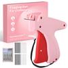 Mini Manual Quick Stitching Gun for Clothes Tagging, Handheld Fine Needle Sewing Tool with 5 Needles and Plastic Fasteners