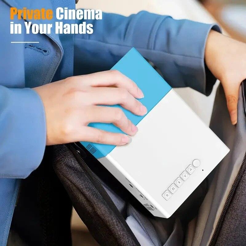 Mini Projector YG300 Pro LED Supported 1080P Full HD Television Portable Beamer Audio HDMI USB Outdoor Movie Video Projetor