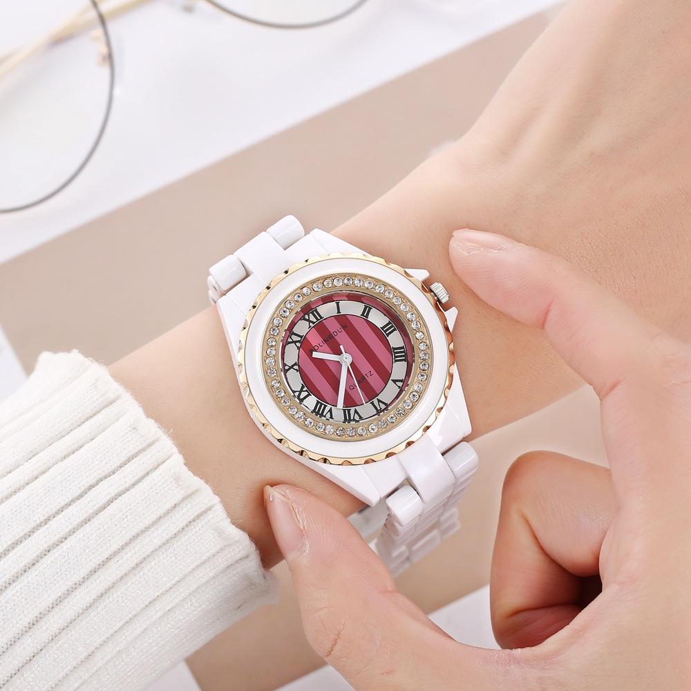 Привет модные часы Роскошные женские кварцевые часы Водонепроницаемые женские часы Женские наручные часы