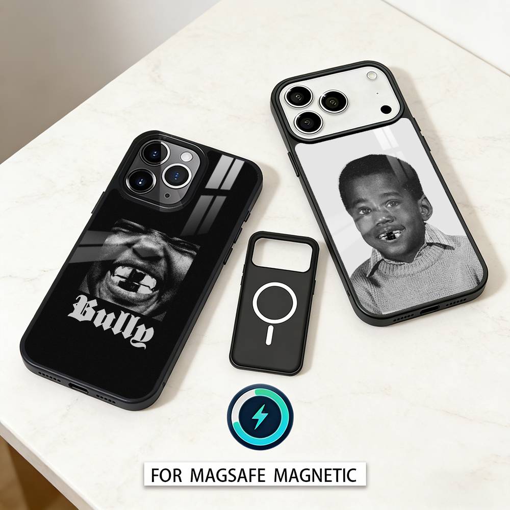 K-Kanye Y-YE West B-BULLY Чехол для телефона Магнитный Для iPhone17 16 15 14 13 12 Pro Max Для Magsafe Беспроводная зарядка Чехол