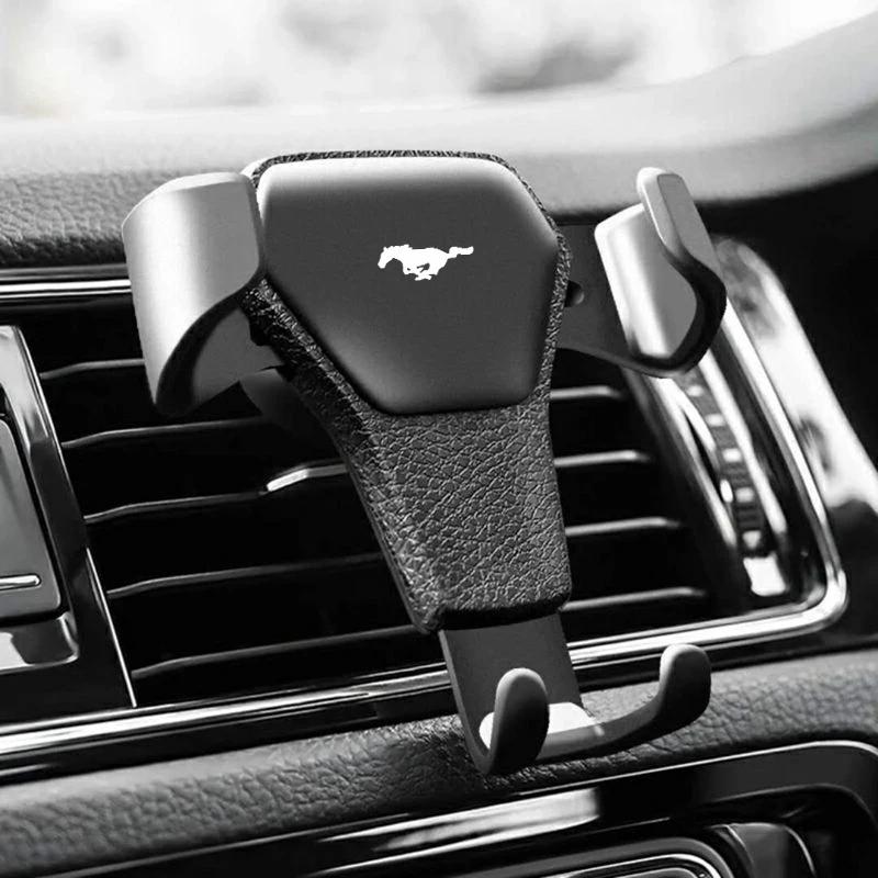 Автомобильная наклейка Автомобильный держатель для телефона GPS на вентиляционное отверстие Установка Для Ford Mustang 2005 2006 2007 2008 2009 2016 GT Mach-E 201