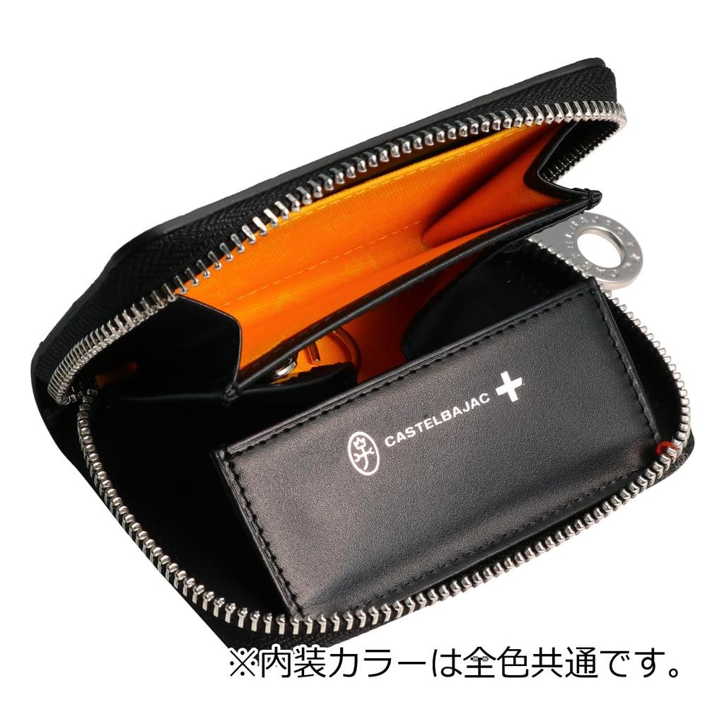 Coin Coin Key Card Card Round 065631 Limited Genuine Gold [Castelbajac] Purse, Case, Case, Case, Holder, Zipper, Men's Madeleine, Edition, Casual,