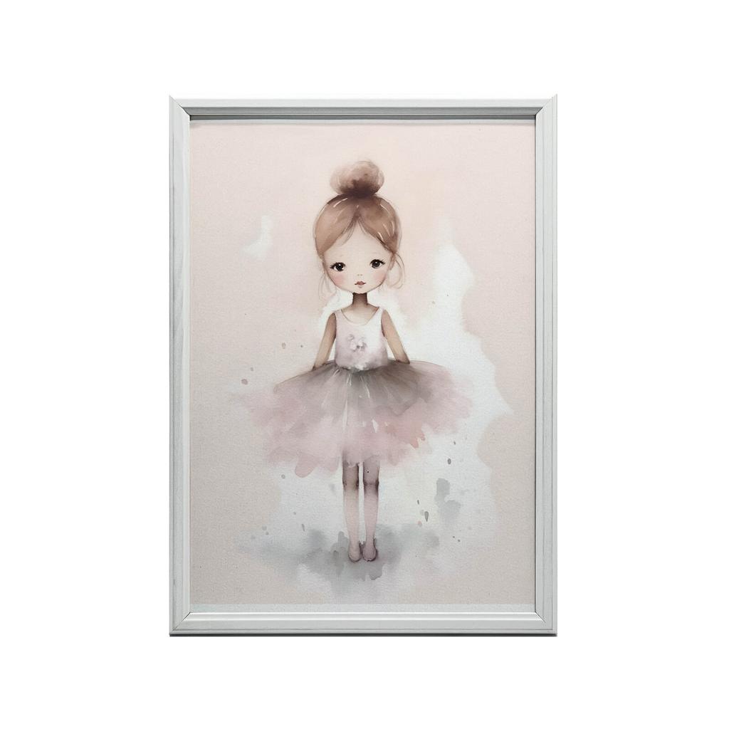 Taniec Małej Księżniczki Taniec Małej Księżniczki, 30X40 Cm, Bez Ramy, Papier Matowy 230 Gsm