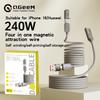 4 In 1 240W Magnetic Absorption Nano Data Cable Fast Charging Braided Charging Cable For Apple 16 15 14 For Huawei Laptop