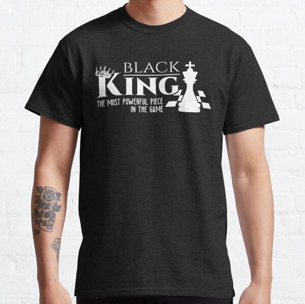 Chess Men's T Shirts King Queen 60s Board Game Horse Fan Player Dad Vintage Tee Shirt Short Sleeve T-Shirt Cotton Gift Idea