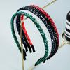 Women's Fishline Knitting String Crystal Hair Hoop Face Wash Simple Thin Edge Headwear