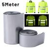 5M DIY Reflective Strip Heat Transfered Tape Sticker for Handmade Clothing Bag Shoes Iron On Safety Clothing Reflective Material