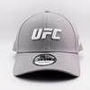 New Era 9FORTY Strapback Cap In Collaboration with the Featuring the Ultimate Fighting Championship Size UFC, Logo. Gray, 940. [Used]