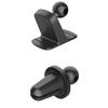 17mm Ball Head Base Portable Car Phone Holder Nti-skid Fixed Air Vent Stand Anti-skid Bracket Car Accessories Universal