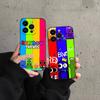 Игрушка Rainbow Friends Мультяшная Игра Чехол для Телефона Для Iphone 17 16 15 11 13 14 Pro Max X Xr Xs Max 12mini Черный Чехол