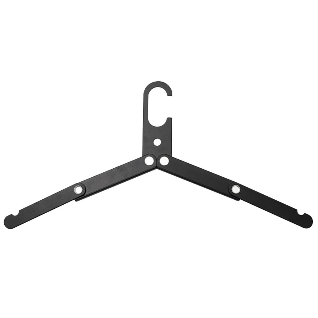 Multifunction Folding Aluminum Alloy Travel Hanger Portable Coat Hanger Clothes Hanger Travel Clothes Hanger for Outdoor