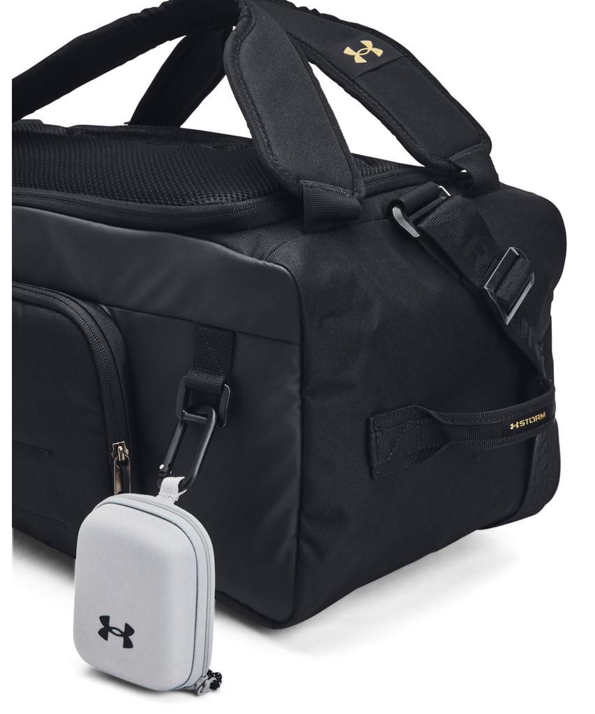 Under Armour Рюкзак-сумка UA Contain Duo S 40 л Водоотталкивающий Черный Золотой 1381920