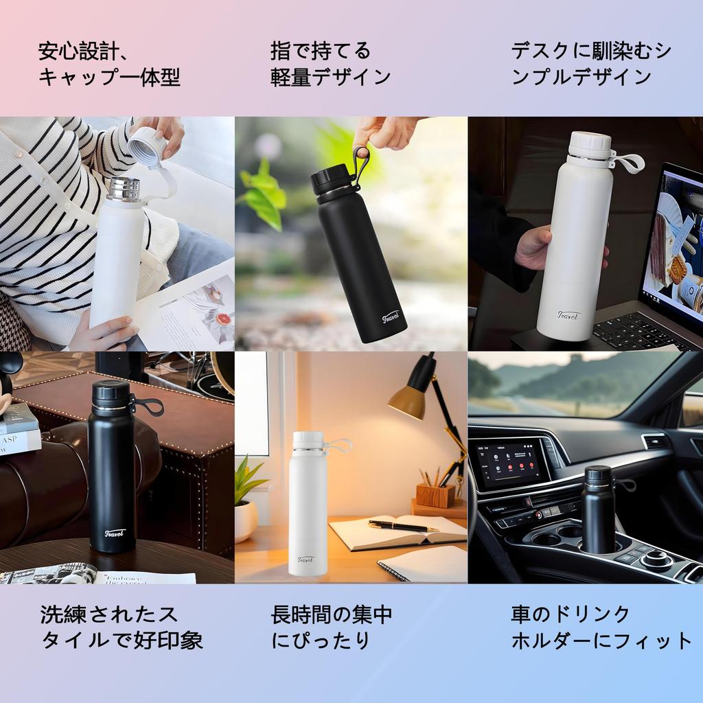 Нержавеющая сталь, устойчивая к MYEEDA Бутылка для воды 1 литр Бутылка из нержавеющей стали термос Бутылка для воды 1000 мл Бутылка для воды Легко мыть Стильная