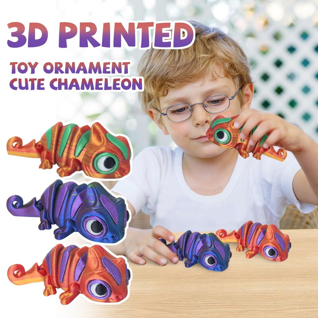 3D-печать игрушек для рептилий, аксессуары для животных