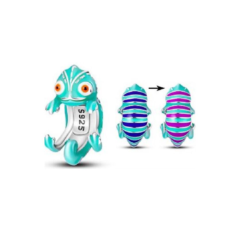 Хэллоуин Медный Тыква Призрак Шарм Шляпа Глаза Бабочка Бусина Подходит Женщинам Оригинальный Браслет Украшения Для Рождественского Подарка