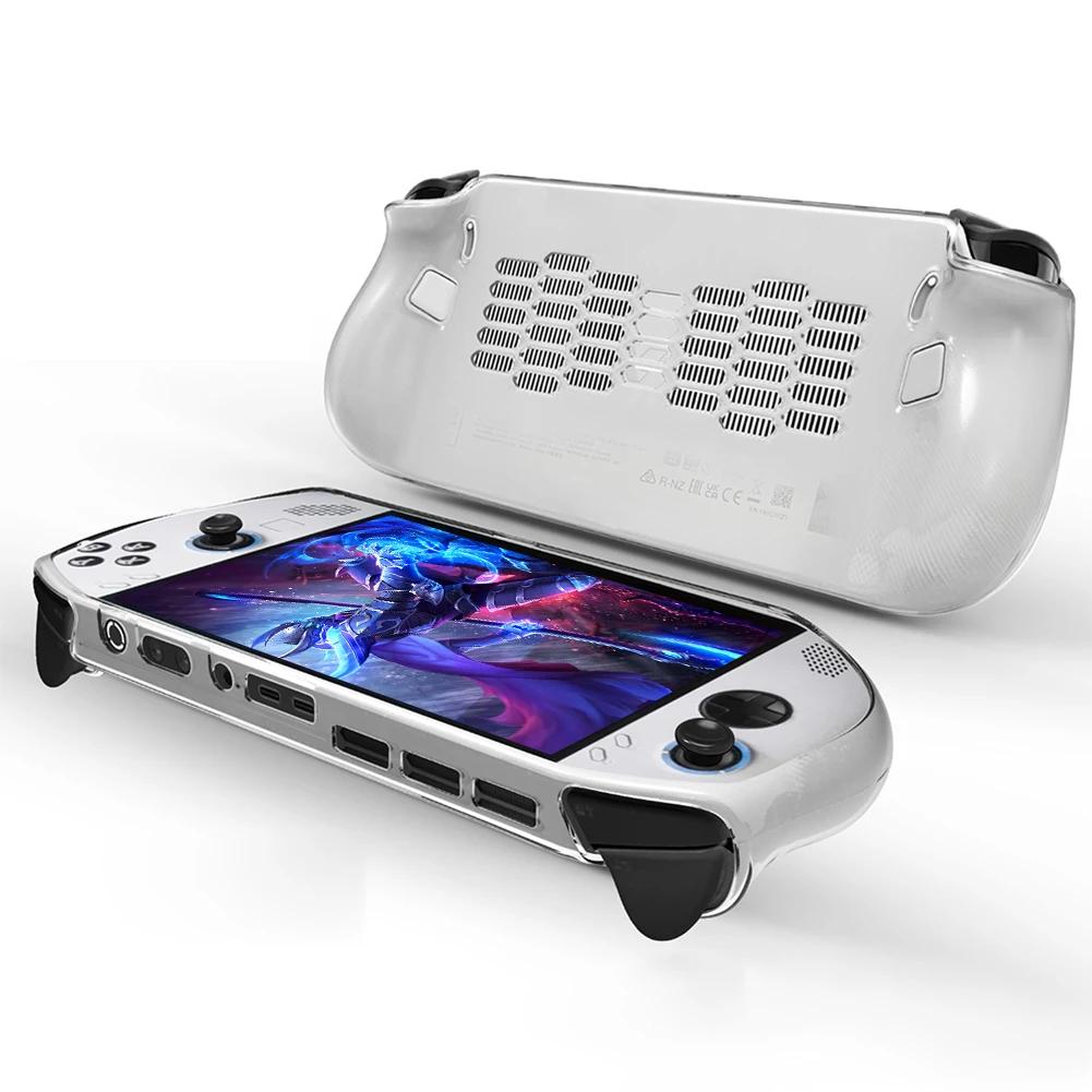 Мягкий чехол из ТПУ для Lenovo Legion GO S Защитный чехол Ручка Игровая консоль Эргономичный защитный рукав Игровые аксессуары