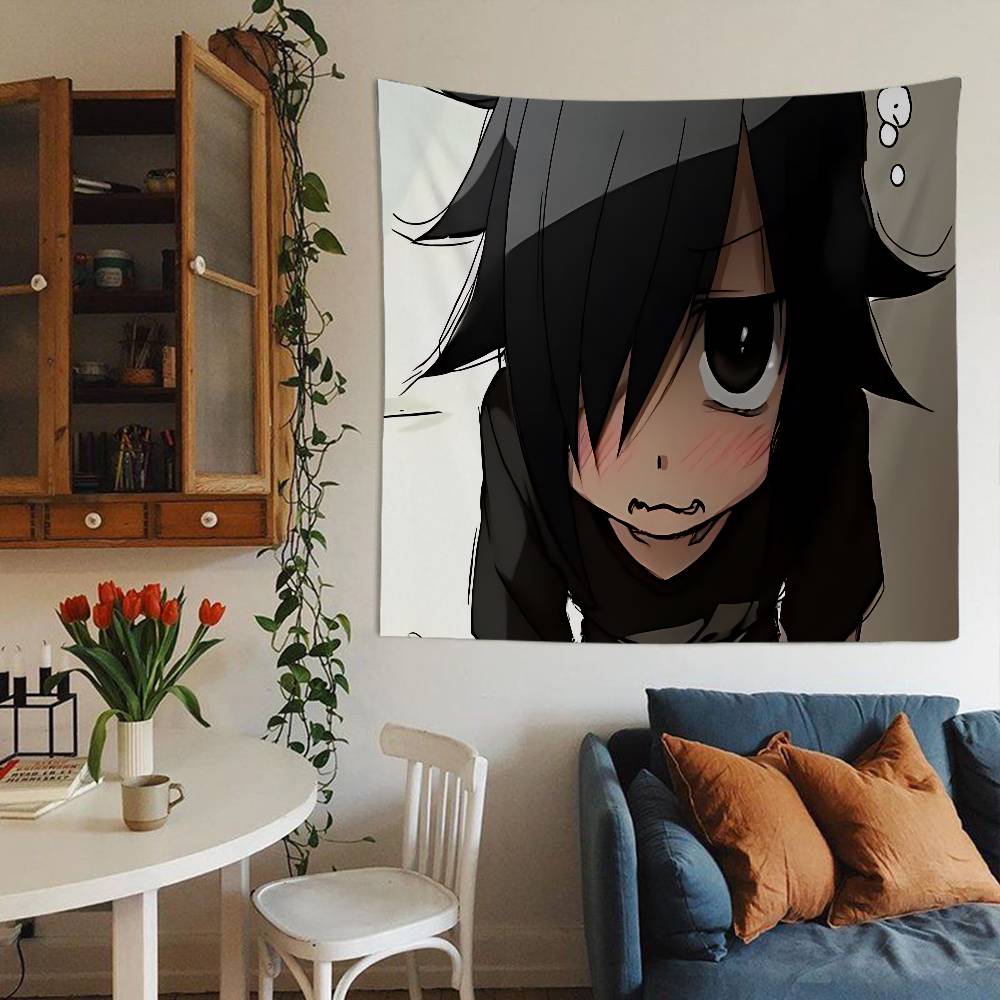 KKuroki TTomoko Printed Large Wall Tapestry Hanging Tarot Hippie Wall Rugs Dorm Art Home Decor