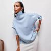 Autumn Winter Women Loose Turtleneck Sweater Oversize Long Sleeve Top Autumn Casual Loose Jumper Thick Warm Knitted Pullovers for Women