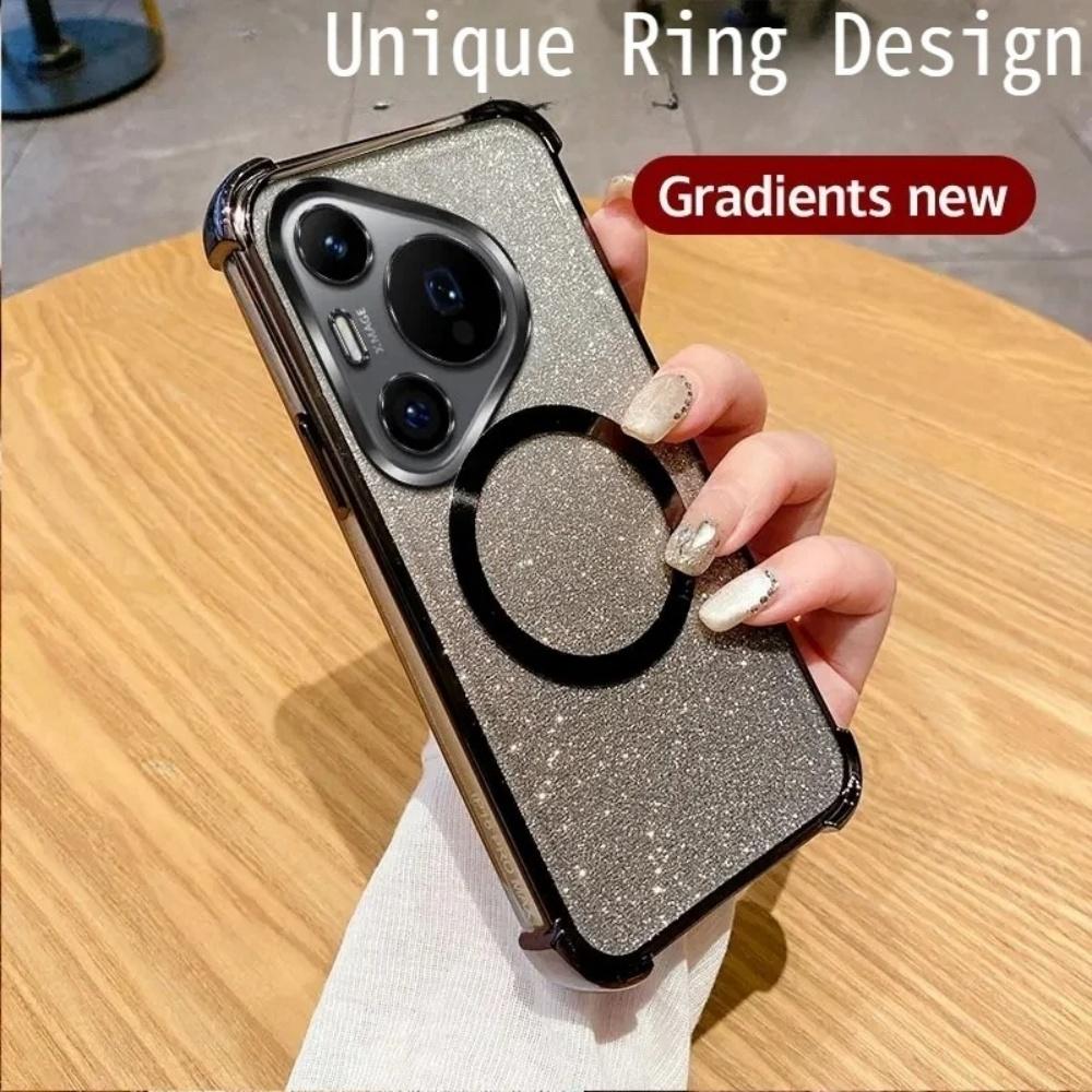 Противоударный прозрачный чехол для телефона для iPhone 17 16 17 Air 15 14 13 12 11 Pro Max 16 Plus 16E блестящая мягкая обложка
