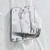 1pc Stainless Steel Wall Hook Wall Mounted Towel Rack Multipurpose Hanger For Towel Clothes Coat Key Bathroom Accessories