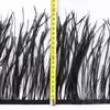 15-18Cm Ostrich Hair Cloth Edge Extended Dress Skirt Feather Lace Clothing Accessories Material