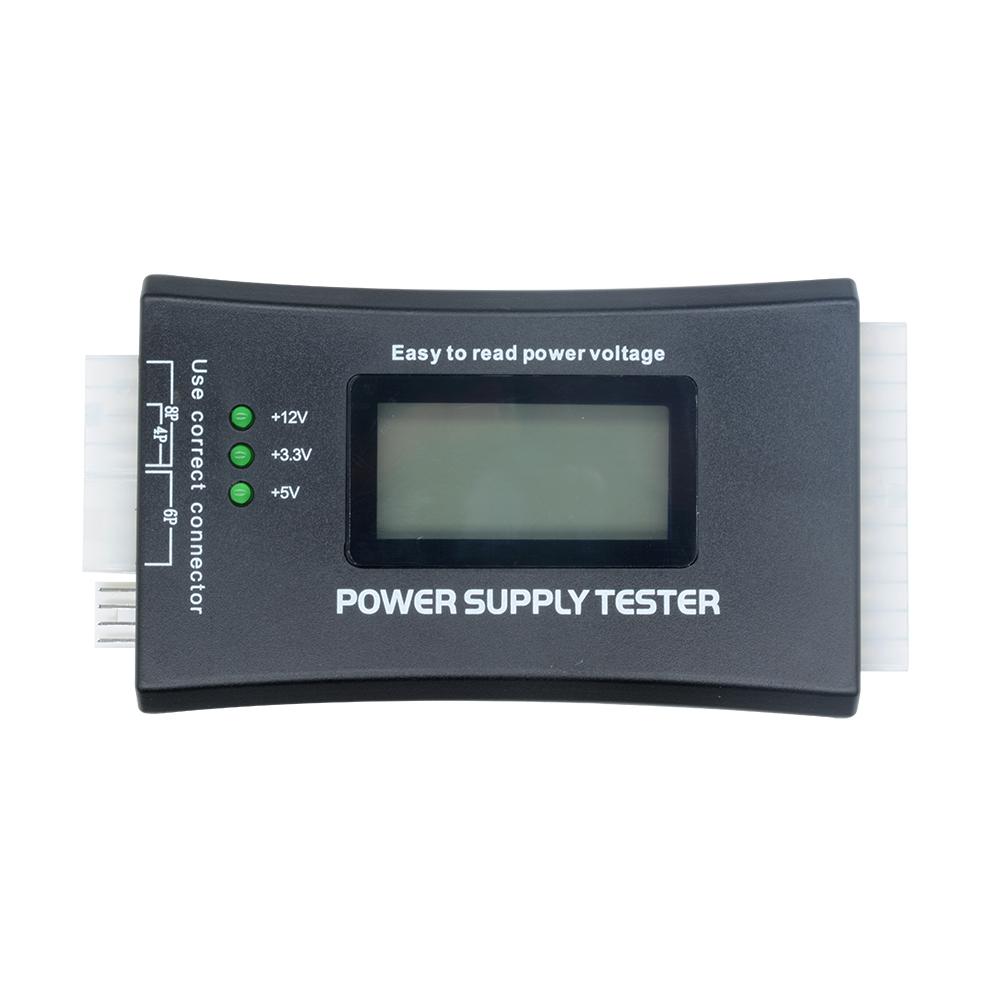 Digital LCD Display PC Computer 20/24 Pin LCD Tester Check Bank Supply Power Measuring Diagnostic Tester Tool Power Supply