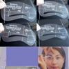 4pcs Eyebrow Shaping Eyebrow Card Artifact Word Mink False Eyelash Tools Eyebrow Aids Beauty Makeup Thrush Card